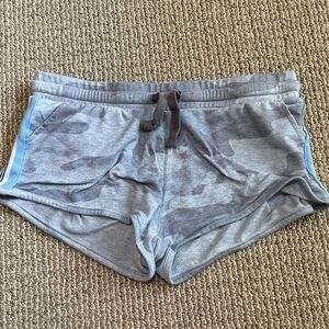 Vintage Havana Gray and Blue Women's Shorts